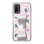 Slim Protection Case - STAND & RING RIBBON Silver［ HATSUNE MIKU - Ribbon - Instrumental - Pink ］