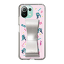 Slim Protection Case - STAND & RING RIBBON Silver［ HATSUNE MIKU - Ribbon - Instrumental - Pink ］