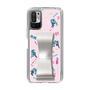 Slim Protection Case - STAND & RING RIBBON Silver［ HATSUNE MIKU - Ribbon - Instrumental - Pink ］