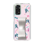 Slim Protection Case - STAND & RING RIBBON Silver［ HATSUNE MIKU - Ribbon - Instrumental - Pink ］