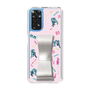 Slim Protection Case - STAND & RING RIBBON Silver［ HATSUNE MIKU - Ribbon - Instrumental - Pink ］