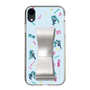 Slim Protection Case - STAND & RING RIBBON Silver［ HATSUNE MIKU - Ribbon - Instrumental - Blue ］