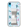 Slim Protection Case - STAND & RING RIBBON Silver［ HATSUNE MIKU - Ribbon - Instrumental - Blue ］