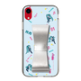 Slim Protection Case - STAND & RING RIBBON Silver［ HATSUNE MIKU - Ribbon - Instrumental - Blue ］
