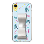 Slim Protection Case - STAND & RING RIBBON Silver［ HATSUNE MIKU - Ribbon - Instrumental - Blue ］