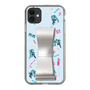 Slim Protection Case - STAND & RING RIBBON Silver［ HATSUNE MIKU - Ribbon - Instrumental - Blue ］