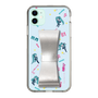 Slim Protection Case - STAND & RING RIBBON Silver［ HATSUNE MIKU - Ribbon - Instrumental - Blue ］