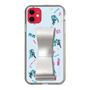 Slim Protection Case - STAND & RING RIBBON Silver［ HATSUNE MIKU - Ribbon - Instrumental - Blue ］