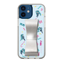 Slim Protection Case - STAND & RING RIBBON Silver［ HATSUNE MIKU - Ribbon - Instrumental - Blue ］