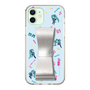 Slim Protection Case - STAND & RING RIBBON Silver［ HATSUNE MIKU - Ribbon - Instrumental - Blue ］