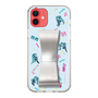Slim Protection Case - STAND & RING RIBBON Silver［ HATSUNE MIKU - Ribbon - Instrumental - Blue ］