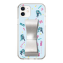 Slim Protection Case - STAND & RING RIBBON Silver［ HATSUNE MIKU - Ribbon - Instrumental - Blue ］