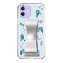 Slim Protection Case - STAND & RING RIBBON Silver［ HATSUNE MIKU - Ribbon - Instrumental - Blue ］
