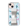Slim Protection Case - STAND & RING RIBBON Silver［ HATSUNE MIKU - Ribbon - Instrumental - Blue ］