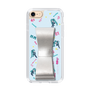 Slim Protection Case - STAND & RING RIBBON Silver［ HATSUNE MIKU - Ribbon - Instrumental - Blue ］