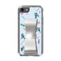 Slim Protection Case - STAND & RING RIBBON Silver［ HATSUNE MIKU - Ribbon - Instrumental - Blue ］