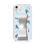 Slim Protection Case - STAND & RING RIBBON Silver［ HATSUNE MIKU - Ribbon - Instrumental - Blue ］