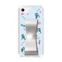 Slim Protection Case - STAND & RING RIBBON Silver［ HATSUNE MIKU - Ribbon - Instrumental - Blue ］