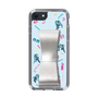 Slim Protection Case - STAND & RING RIBBON Silver［ HATSUNE MIKU - Ribbon - Instrumental - Blue ］