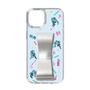 Slim Protection Case - STAND & RING RIBBON Silver［ HATSUNE MIKU - Ribbon - Instrumental - Blue ］