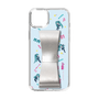 Slim Protection Case - STAND & RING RIBBON Silver［ HATSUNE MIKU - Ribbon - Instrumental - Blue ］
