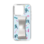 Slim Protection Case - STAND & RING RIBBON Silver［ HATSUNE MIKU - Ribbon - Instrumental - Blue ］