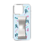 Slim Protection Case - STAND & RING RIBBON Silver［ HATSUNE MIKU - Ribbon - Instrumental - Blue ］