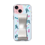 Slim Protection Case - STAND & RING RIBBON Silver［ HATSUNE MIKU - Ribbon - Instrumental - Blue ］