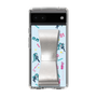 Slim Protection Case - STAND & RING RIBBON Silver［ HATSUNE MIKU - Ribbon - Instrumental - Blue ］