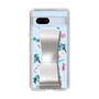 Slim Protection Case - STAND & RING RIBBON Silver［ HATSUNE MIKU - Ribbon - Instrumental - Blue ］