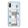 Slim Protection Case - STAND & RING RIBBON Silver［ HATSUNE MIKU - Ribbon - Instrumental - Blue ］