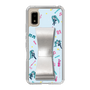 Slim Protection Case - STAND & RING RIBBON Silver［ HATSUNE MIKU - Ribbon - Instrumental - Blue ］
