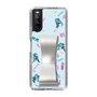 Slim Protection Case - STAND & RING RIBBON Silver［ HATSUNE MIKU - Ribbon - Instrumental - Blue ］