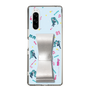 Slim Protection Case - STAND & RING RIBBON Silver［ HATSUNE MIKU - Ribbon - Instrumental - Blue ］