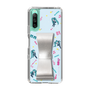 Slim Protection Case - STAND & RING RIBBON Silver［ HATSUNE MIKU - Ribbon - Instrumental - Blue ］