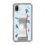 Slim Protection Case - STAND & RING RIBBON Silver［ HATSUNE MIKU - Ribbon - Instrumental - Blue ］