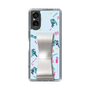 Slim Protection Case - STAND & RING RIBBON Silver［ HATSUNE MIKU - Ribbon - Instrumental - Blue ］