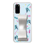 Slim Protection Case - STAND & RING RIBBON Silver［ HATSUNE MIKU - Ribbon - Instrumental - Blue ］