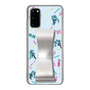 Slim Protection Case - STAND & RING RIBBON Silver［ HATSUNE MIKU - Ribbon - Instrumental - Blue ］