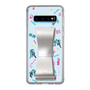 Slim Protection Case - STAND & RING RIBBON Silver［ HATSUNE MIKU - Ribbon - Instrumental - Blue ］