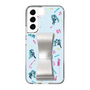 Slim Protection Case - STAND & RING RIBBON Silver［ HATSUNE MIKU - Ribbon - Instrumental - Blue ］