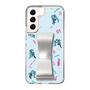 Slim Protection Case - STAND & RING RIBBON Silver［ HATSUNE MIKU - Ribbon - Instrumental - Blue ］