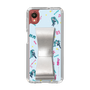 Slim Protection Case - STAND & RING RIBBON Silver［ HATSUNE MIKU - Ribbon - Instrumental - Blue ］