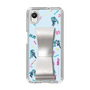 Slim Protection Case - STAND & RING RIBBON Silver［ HATSUNE MIKU - Ribbon - Instrumental - Blue ］