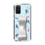 Slim Protection Case - STAND & RING RIBBON Silver［ HATSUNE MIKU - Ribbon - Instrumental - Blue ］