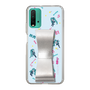 Slim Protection Case - STAND & RING RIBBON Silver［ HATSUNE MIKU - Ribbon - Instrumental - Blue ］