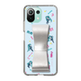 Slim Protection Case - STAND & RING RIBBON Silver［ HATSUNE MIKU - Ribbon - Instrumental - Blue ］