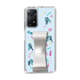Slim Protection Case - STAND & RING RIBBON Silver［ HATSUNE MIKU - Ribbon - Instrumental - Blue ］