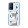 Slim Protection Case - STAND & RING RIBBON Silver［ HATSUNE MIKU - Ribbon - Instrumental - Blue ］