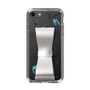 Slim Protection Case - STAND & RING RIBBON Silver［ HATSUNE MIKU - Ribbon - Instrumental - Monochrome ］